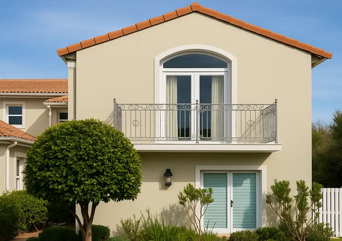 Double-storey home in graham with beautiful aluminium doors